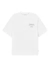 Les Deux Basketball-print T-shirt In White