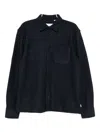 Les Deux Wool-blend Jacket In Blue