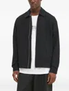 Les Deux Zip-fastening Shirt Jacket In Black