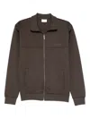 Les Deux Zip-front Panelled Jacket In Brown