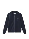 Les Deux Zip Track Jacket In Blue