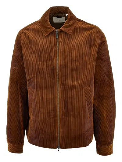 LES DEUX ZIP-UP CORDUROY JACKET