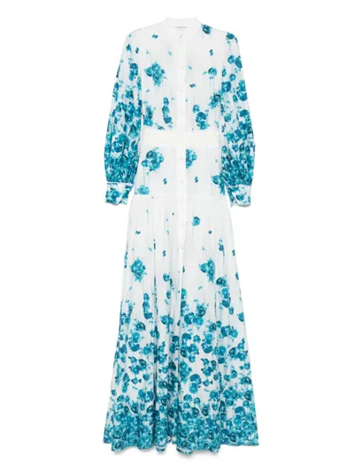 Les Filles D'eva Charlotte Maxi Dress In White
