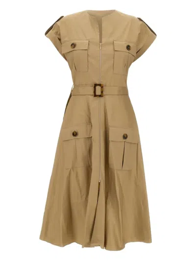 Les Filles D'eva Cotton Belted Dress