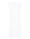 Les Filles D'eva Creams Maxi Dress In 白色