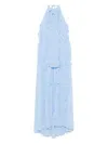 Les Filles D'eva Macarons Maxi Dress In Blue