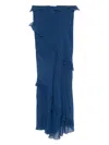 Les Filles D'eva Ruffled Maxi Skirt