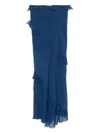 Les Filles D'eva Ruffled Maxi Skirt
