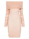 Les Filles D'eva Ghost Mini Dress In Neutrals