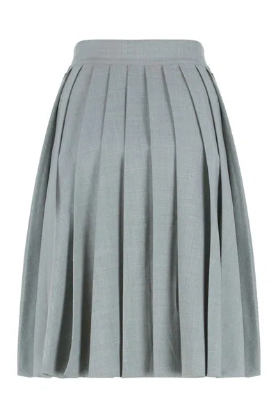 Les Filles D'eva Gonna Pleated Gray
