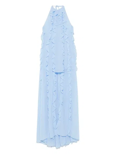 Les Filles D'eva Macarons Maxi Dress In Blue