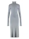 Les Filles D'eva Sweater Dress In Viscose In Gray