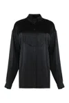 Les Filles D'eva Silk Shirt In Black