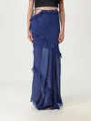 Les Filles D'eva Gonna  Donna Colore Blue Navy