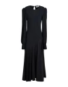 Les Filles D'eva Woman Maxi Dress Black Size 10 Acetate, Viscose, Elastane