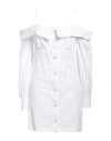 Les Filles D'eva Woman Mini Dress White Size 4 Cotton In White