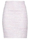 Les Filles D'eva Woman Mini Skirt Lilac Size 8 Polyester In Purple