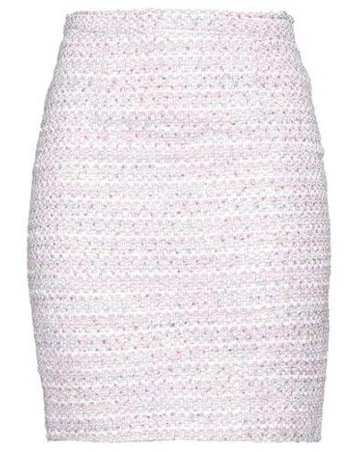 Les Filles D'eva Woman Mini Skirt Lilac Size 8 Polyester In Purple