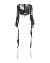 Les Filles D'eva Woman Top Black Size 6 Viscose