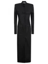 Les Filles D'eva Pocket Button Dress In Black