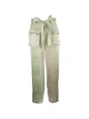 Les Filles D'eva Zip-pocket Trousers In Green