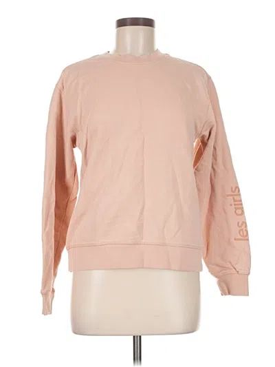 Pre-owned Les Girls Les Boys Sweatshirt In Pink