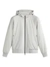 Les Héritiers Hooded Malniu Jacket In White