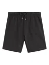 Les Héritiers Logo Shorts In Black