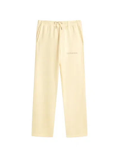 Les Héritiers Logo-detail Track Pants In Neutral