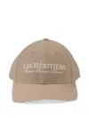 Les Héritiers Logo-embroidery Baseball Cap In Pattern
