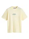 Les Héritiers Printed T-shirt In Yellow