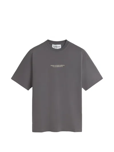 Les Héritiers Roots T-shirt In Purple