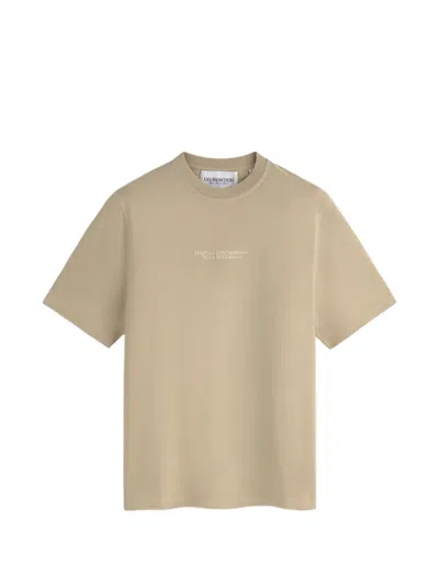 Les Héritiers Roots T-shirt In Neutral