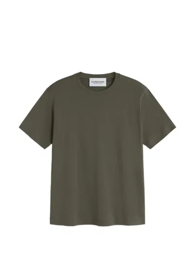 Les Héritiers Supima T-shirt In Green