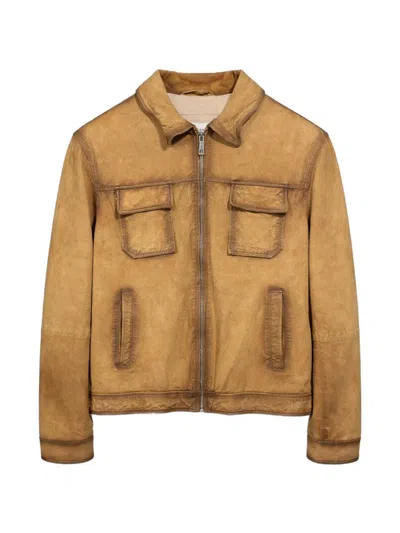 Les Héritiers Zip-up Jacket In Multi