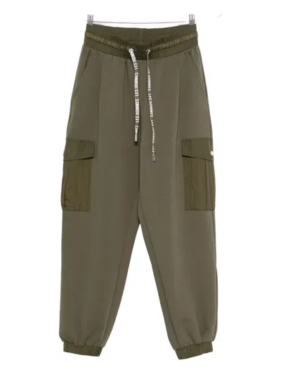 Les Hommes Cargo-pocket Trousers In Animal Print