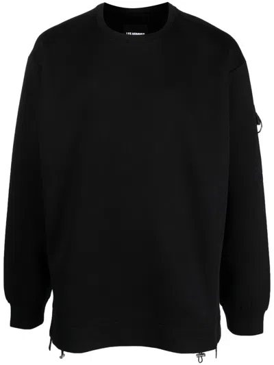 Les Hommes D-ring Finding Sweatshirt In Black