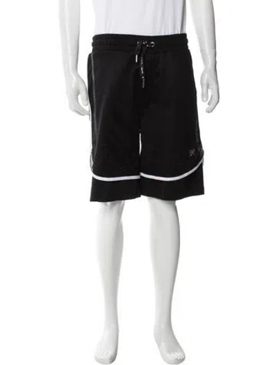 Pre-owned Les Hommes Jogger Shorts In Black