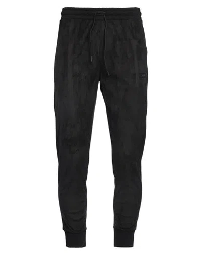 Les Hommes Man Pants Black Size L Cotton