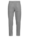 Les Hommes Man Pants Light Grey Size 36 Wool