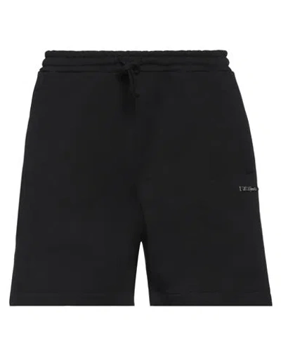 Les Hommes Man Shorts & Bermuda Shorts Black Size S Cotton