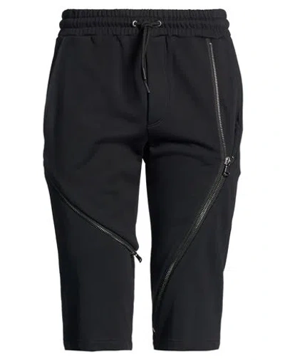 Les Hommes Man Shorts & Bermuda Shorts Black Size Xl Cotton