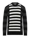 Les Hommes Sweaters In Black