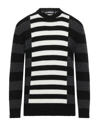 Les Hommes Sweaters In Black
