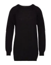 Les Hommes Man Sweater Black Size Xl Wool, Acrylic In Black