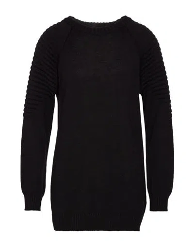 Les Hommes Man Sweater Black Size Xl Wool, Acrylic