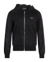 Les Hommes Man Sweatshirt Black Size Xl Cotton