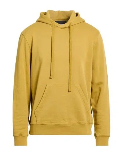 Les Hommes Man Sweatshirt Mustard Size 3xl Cotton In Yellow