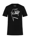 Les Hommes T-shirts In Black