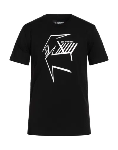Les Hommes T-shirts In Black